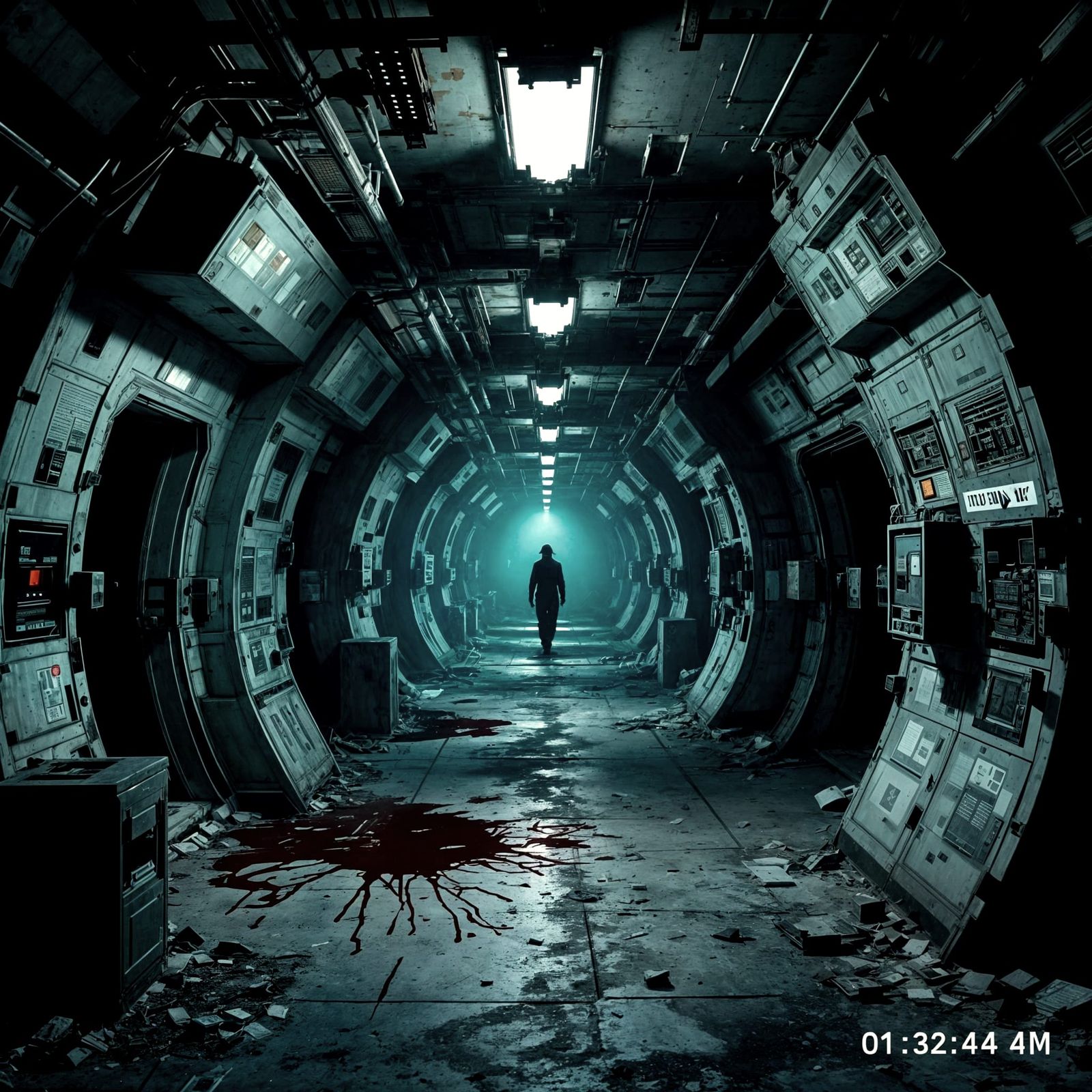 Abandoned Space Station: Eerie Security Footage