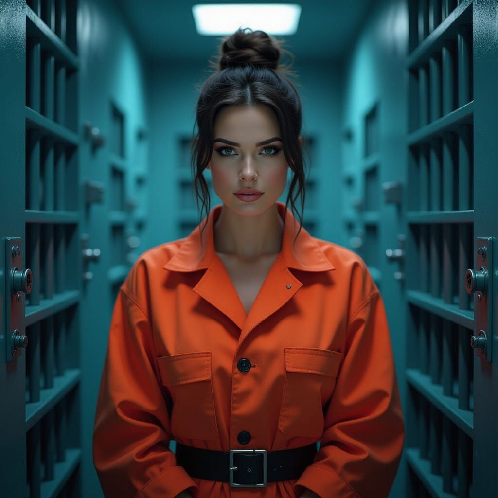 Erin Patterson in Maximum-Security Jail: Matte Painting