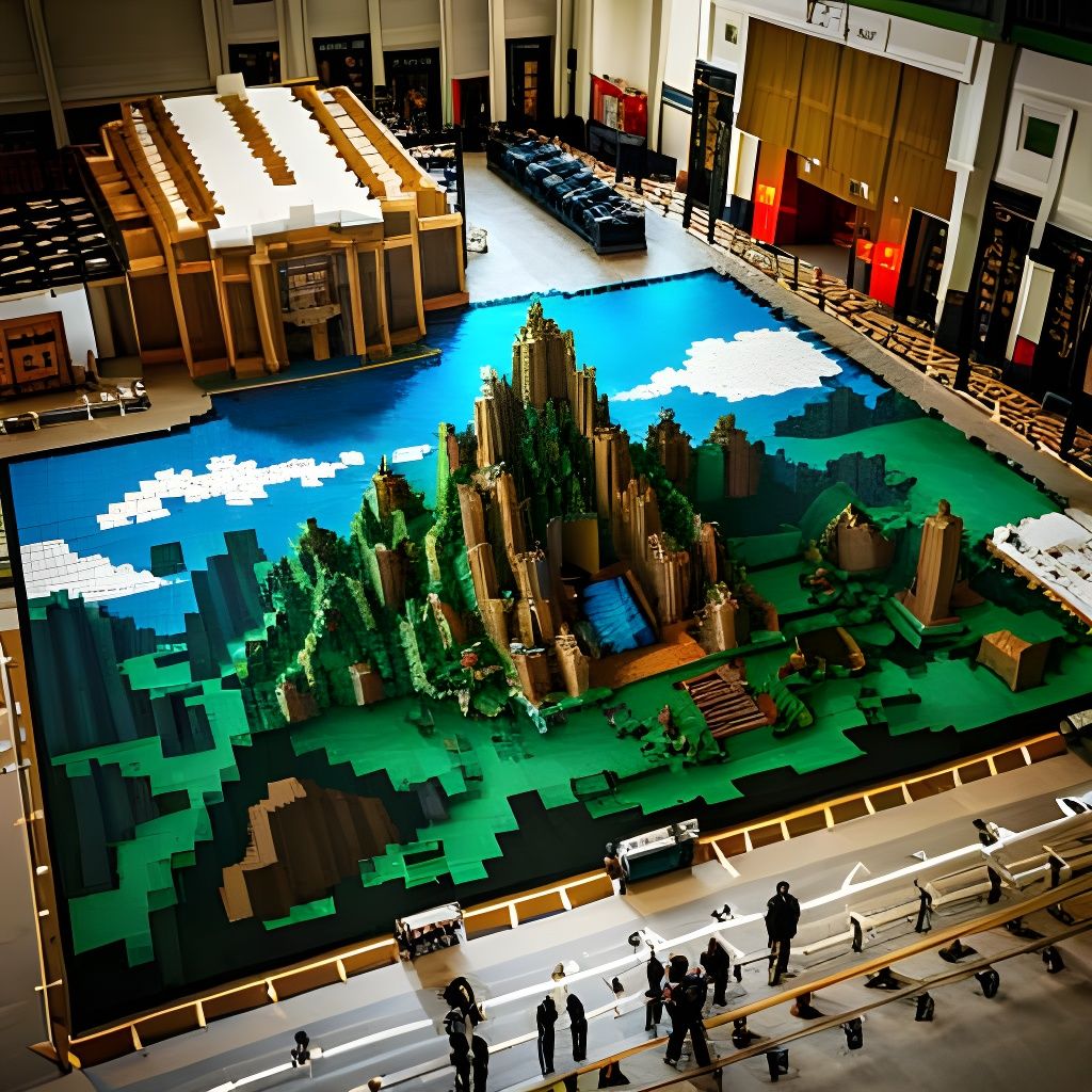 Minecraft Pixel Art (work)