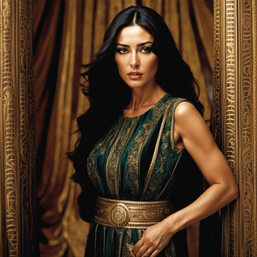 Monica Bellucci: An Egyptian Portrait