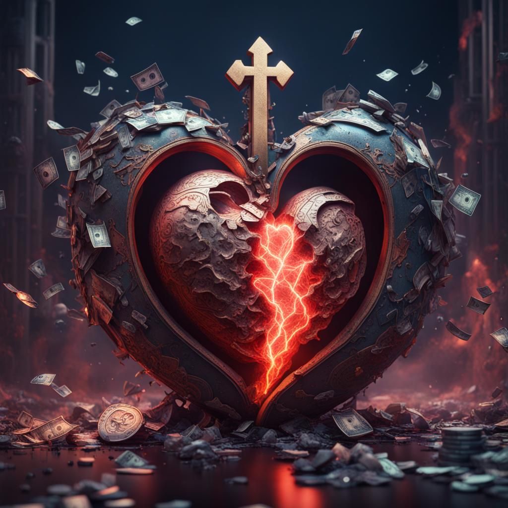 Money, Power, Love: A Fantastical Matte Painting