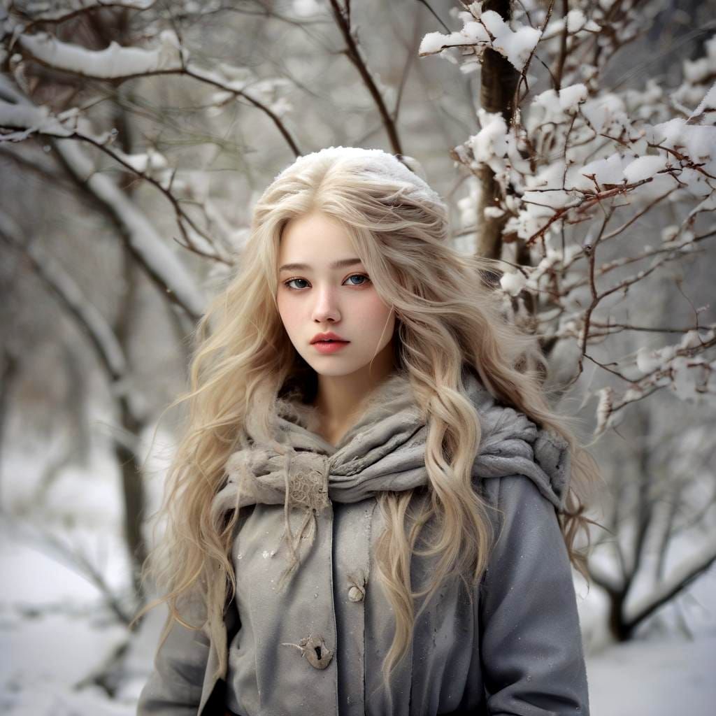 Winter's Arrival: Snow Beauty in Ishioka Style