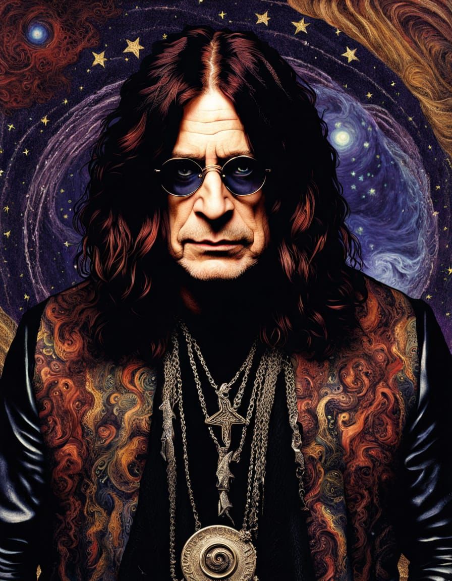 Reflecting Eyes: A Post-Impressionistic Portrait