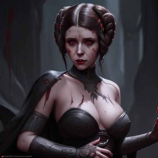 Sith Princess Leia of star wars