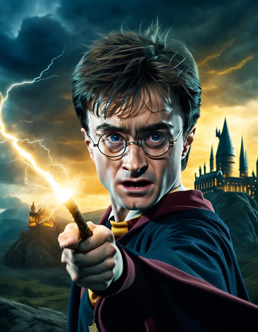 Angry Harry Potter