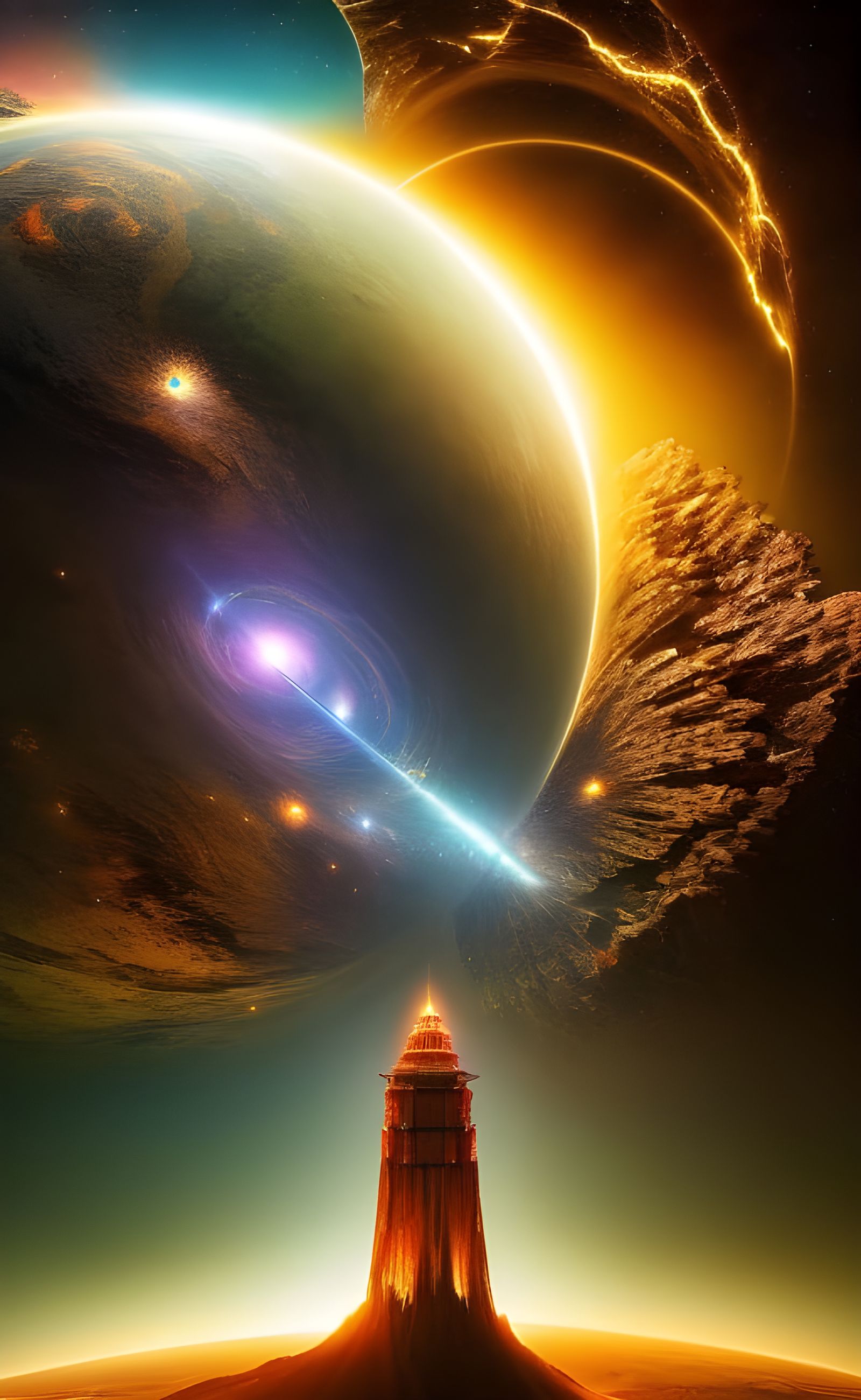 Biochemical Warriors Clash with Divine Entities