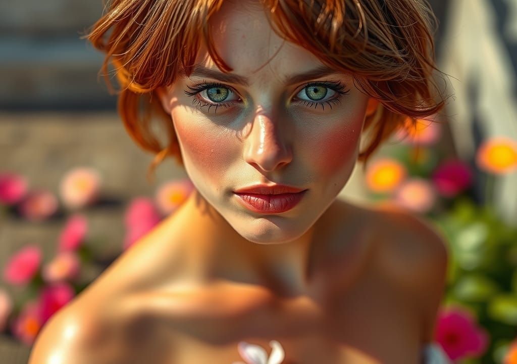 Radiant Summer Beauty in Lush Florals