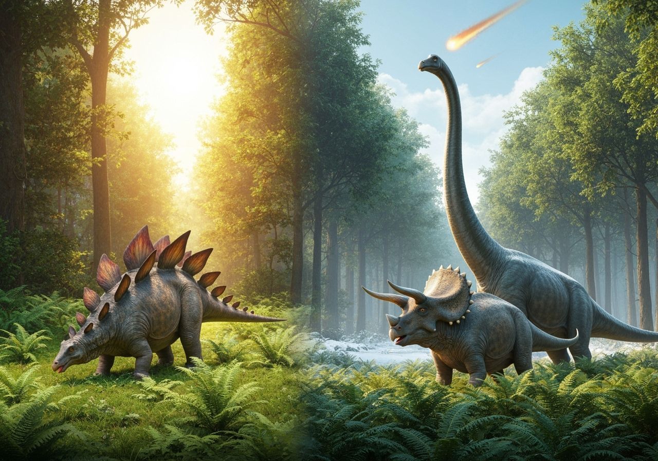 Dinosaurs in Seasonal Jurassic Landscapes
