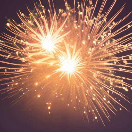 Exploding Floral Firework: Professional Photography