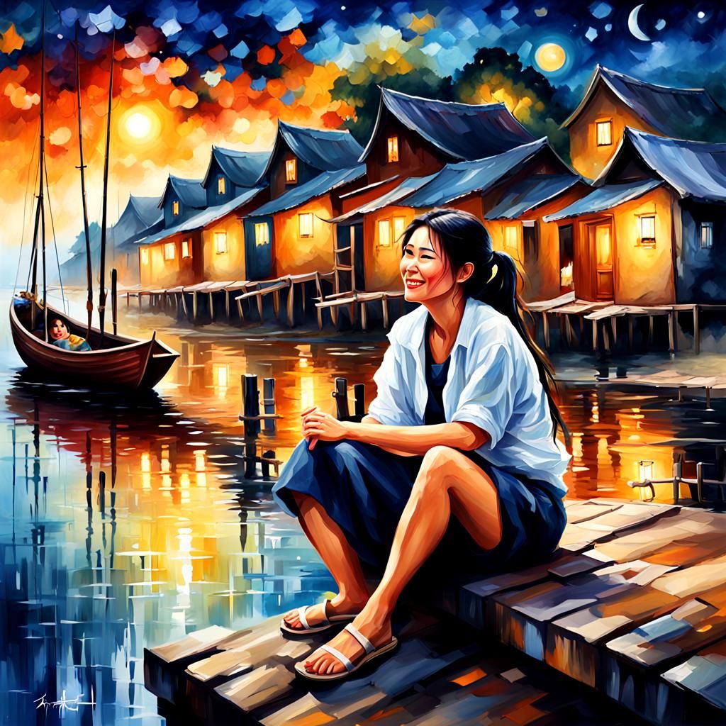 Old fishing village