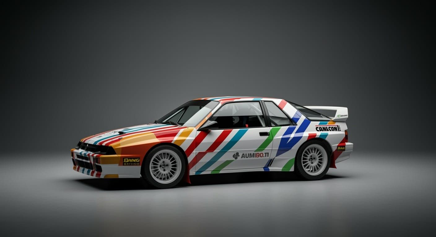 Sleek 1980s to 2025s American Motoring Boom Track Rally Car ...