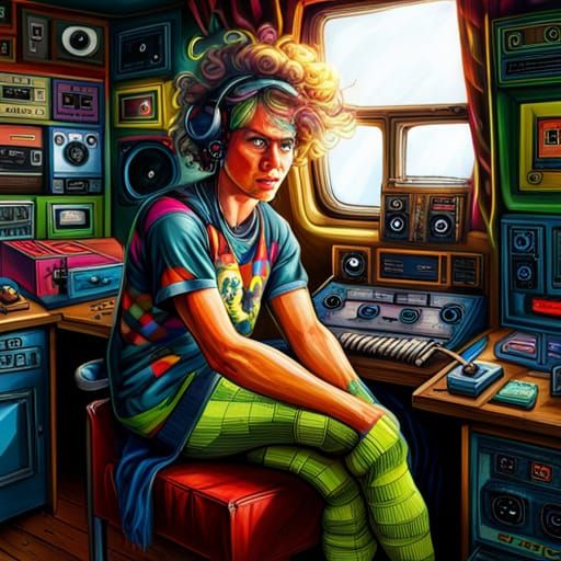 mixing music in the 80s