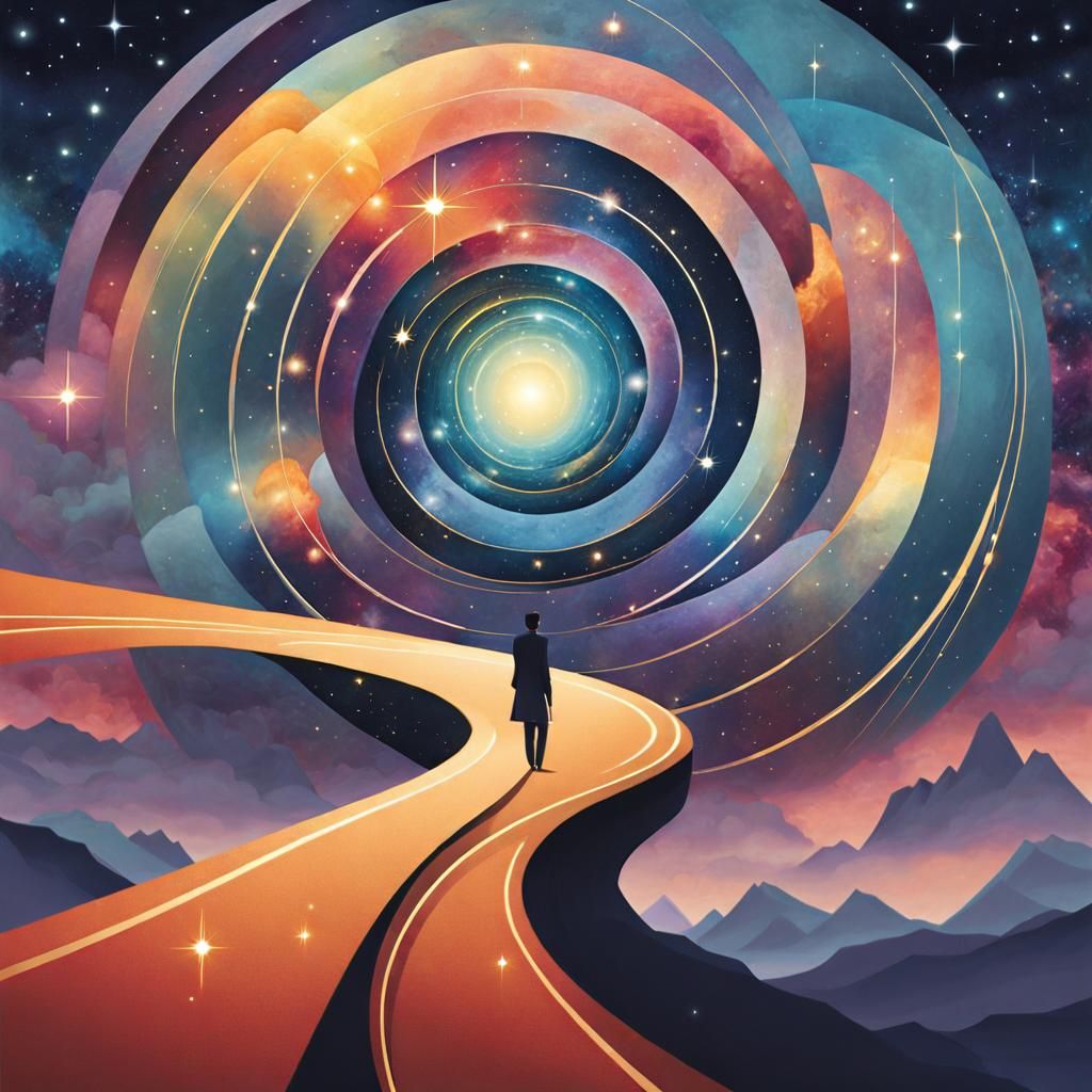 Interconnected Minds: Ethereal Network of Light