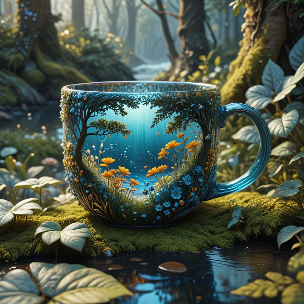 Mystical Forest Teacup