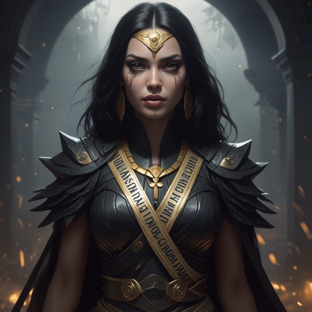 Ethereal Beauty in Cyberpunk Hierarchy