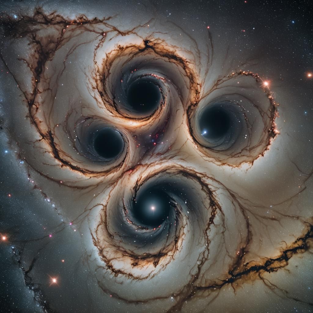 Dramatic Black Hole Pair in Milky Way Galaxy