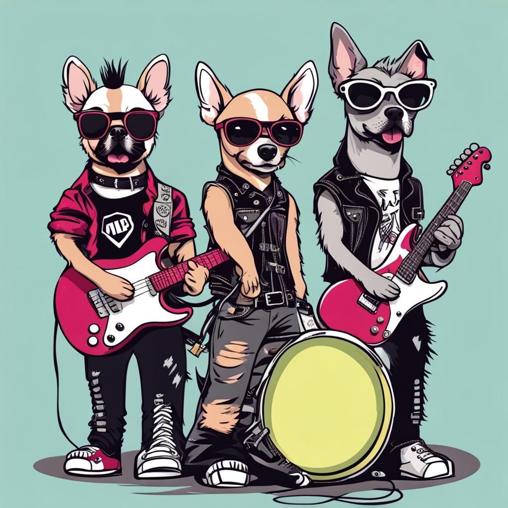 Pup Rock Trio