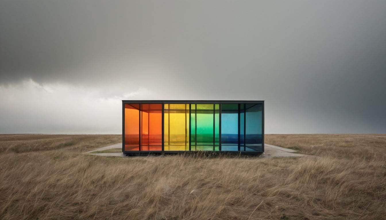 Rainbow Glass House Inspired Design