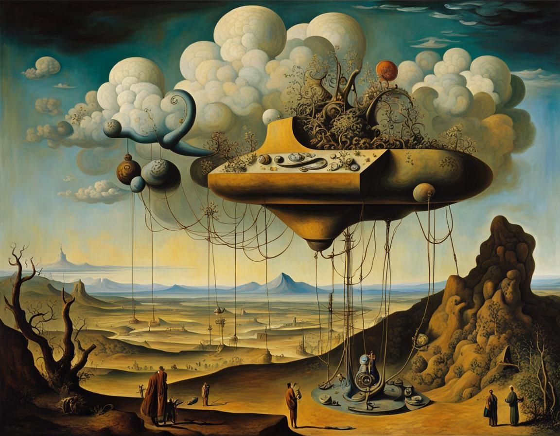 Surreal Machine Generates Bizarre Clouds