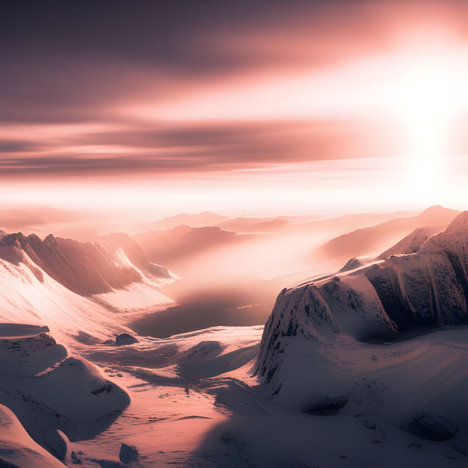 Finnish Winter War: Epic Colorized Digital Painting