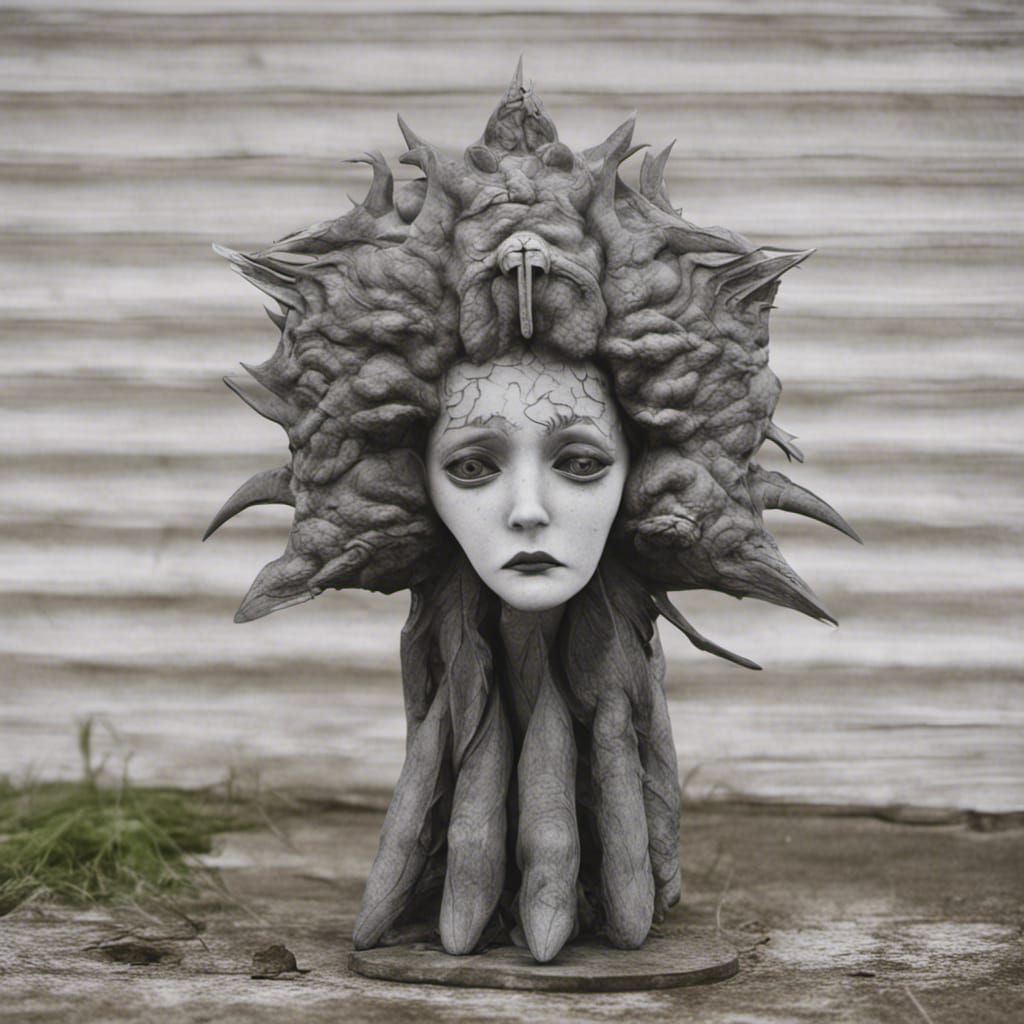 Evocative Image of Profound Sadness