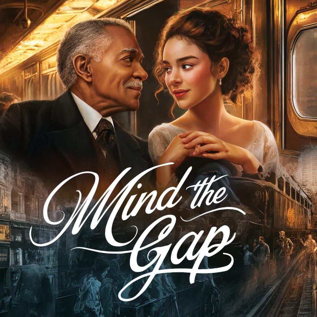 Captivating Movie Poster of Train Romance