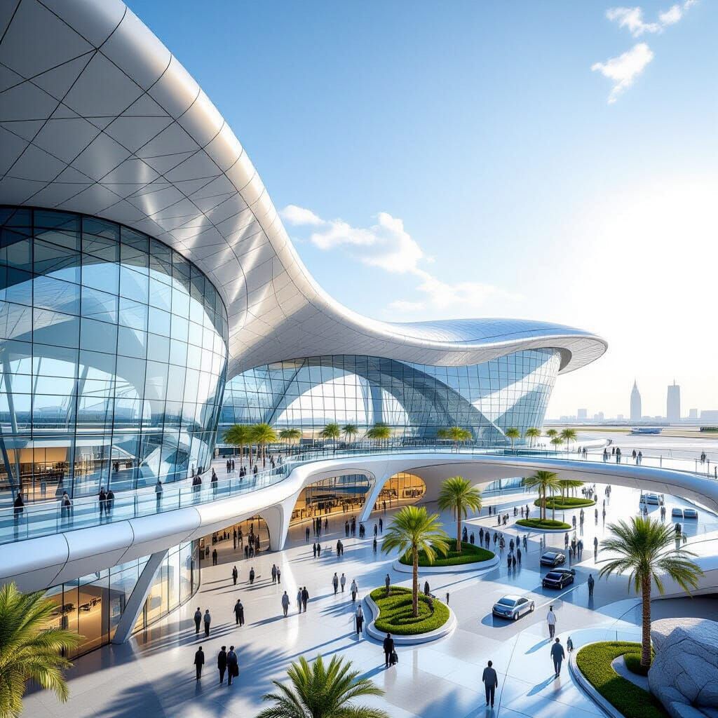 Doha Airport: Modern Architecture in Qatar