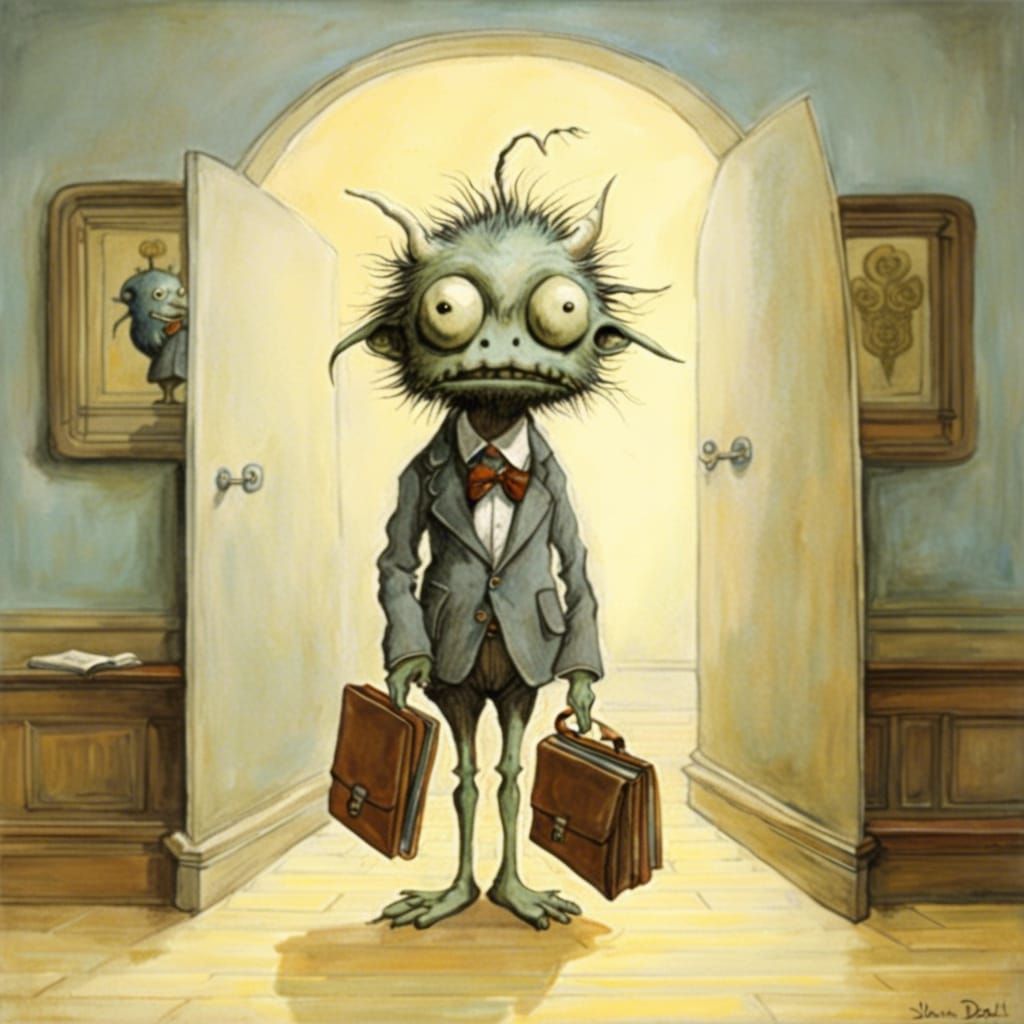 Monster Teacher's Surreal First Day at School