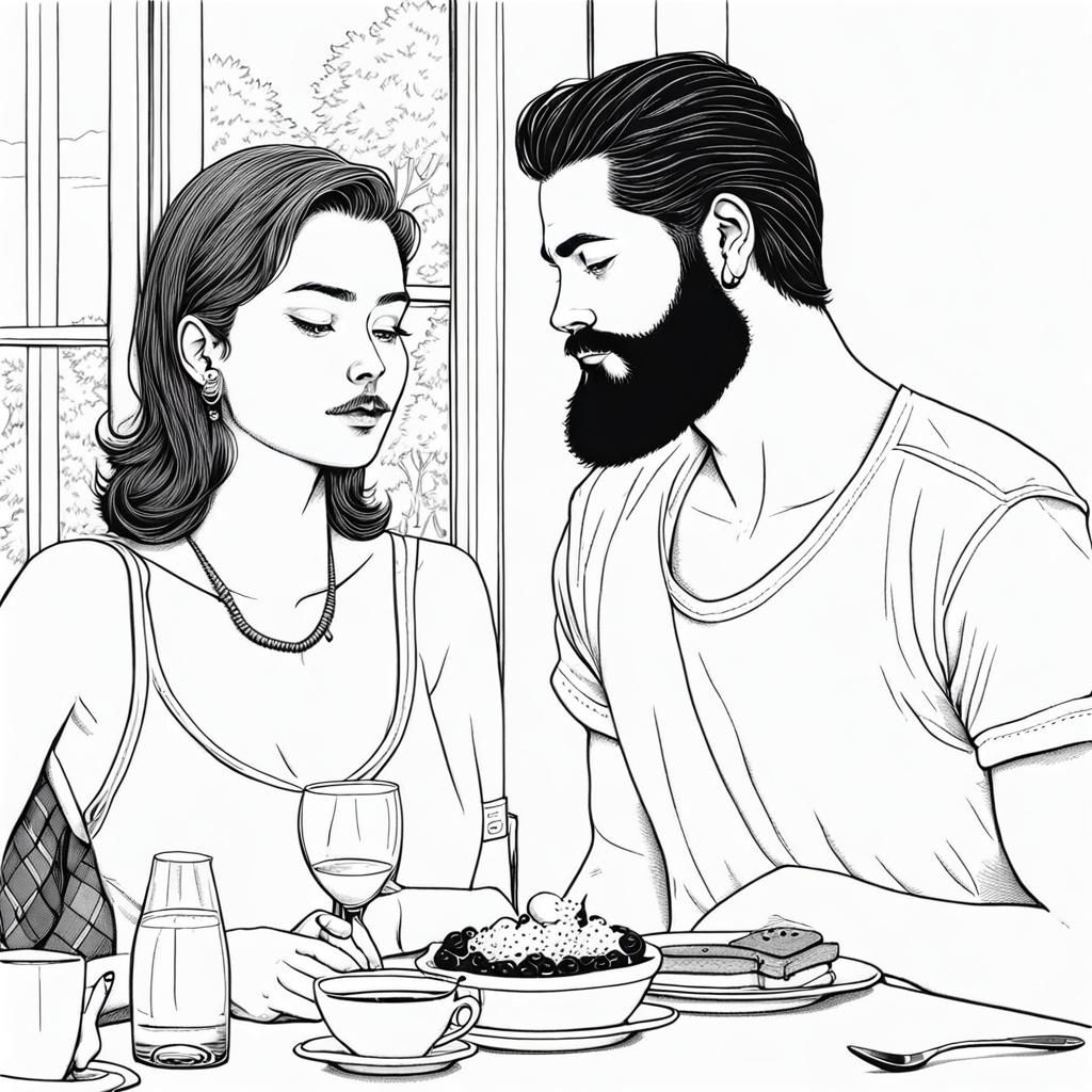 Gay Couple's Summer Date, Inspired by Tuzhilkina