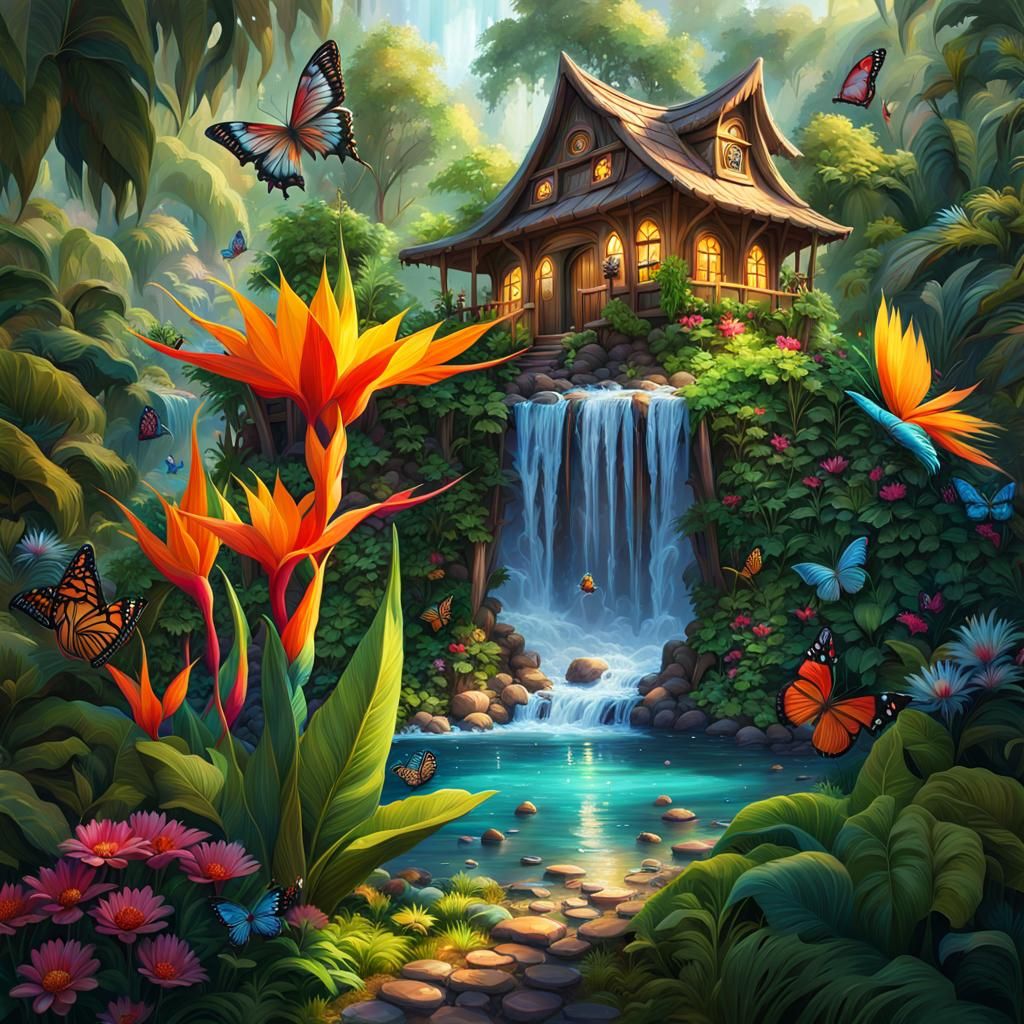 Paradise Garden View