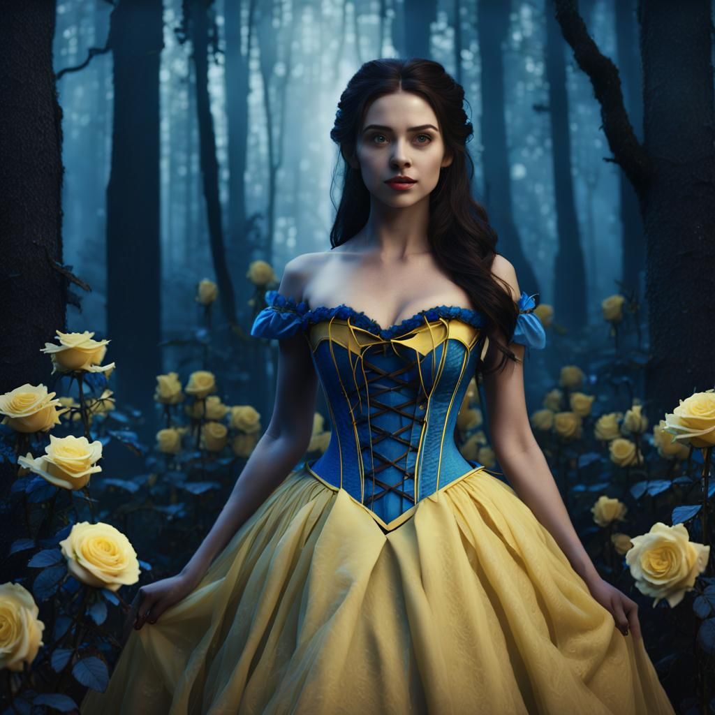 Gothic Fairytale: Belle in the Dark Forest