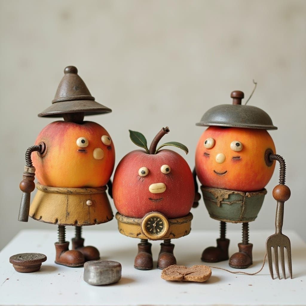 Whimsical Peach Toy Box