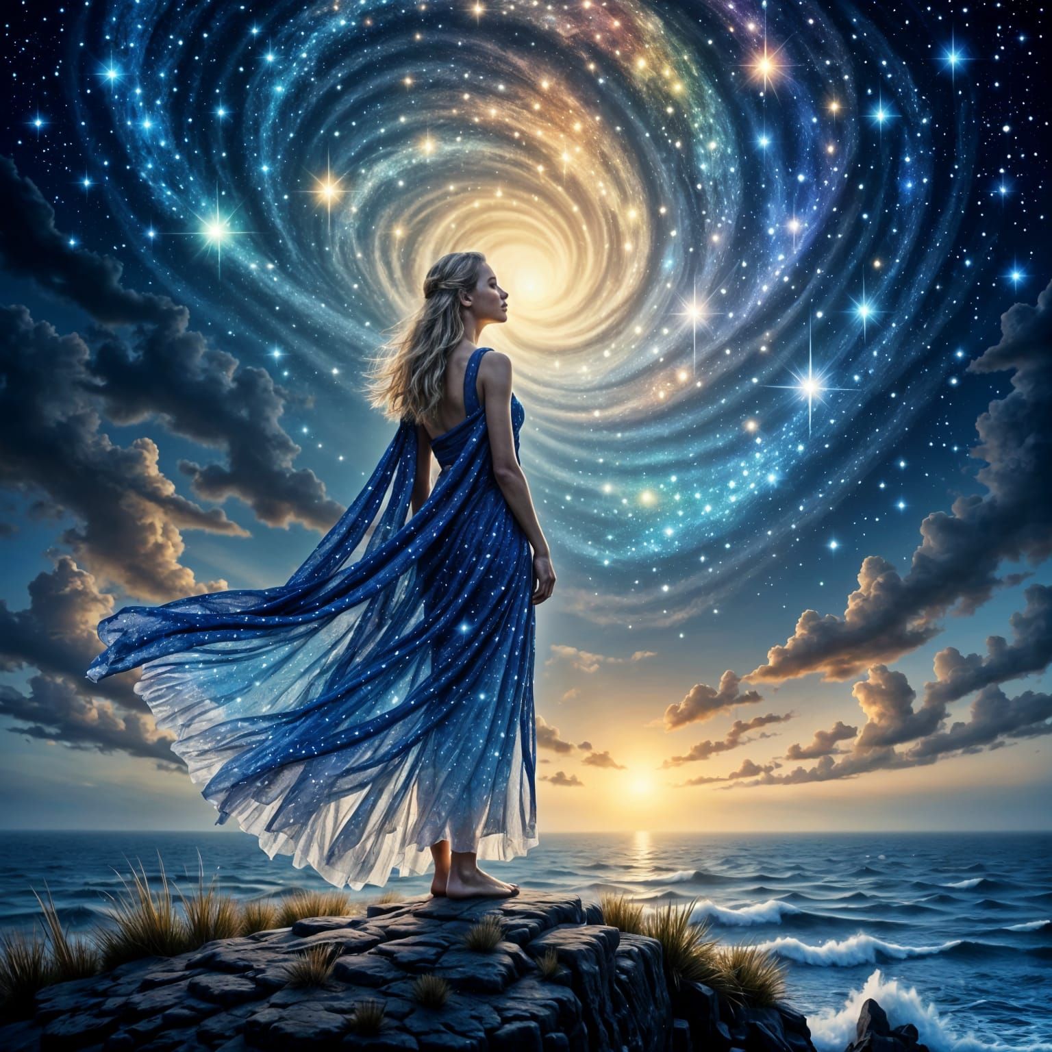 Abstract AI Image from Simple Text Prompt