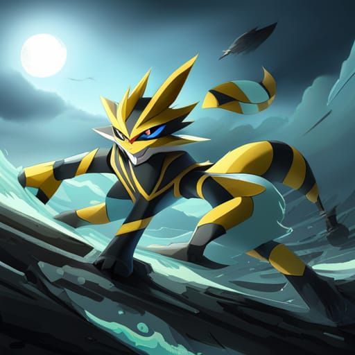 AI Interpretation of Zeraora