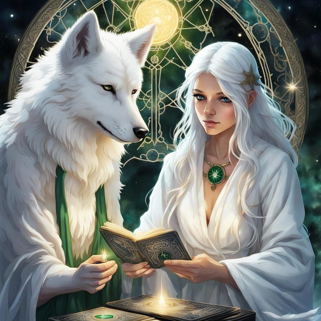 Wolfie and Spirit Guide