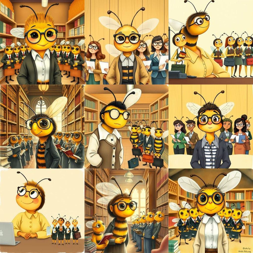 Bee HR Director Inspects Job Candidates