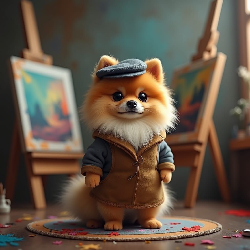 Pomeranian Painter