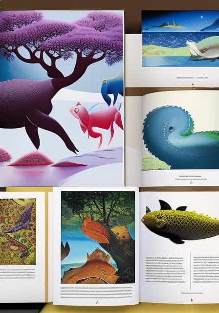 Ecological Biopunk Map of Cryptids and Animals