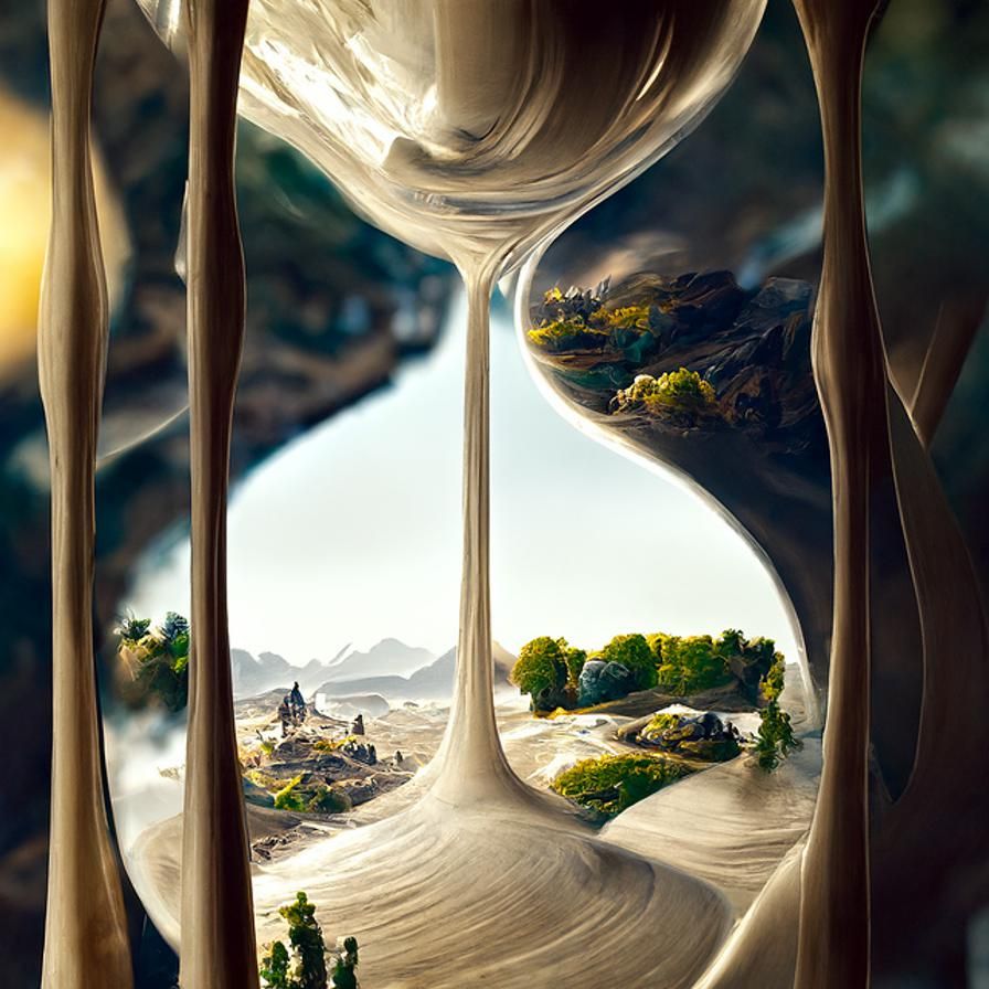 Desert in an hourglass (Daily challenge, 2nd place!)