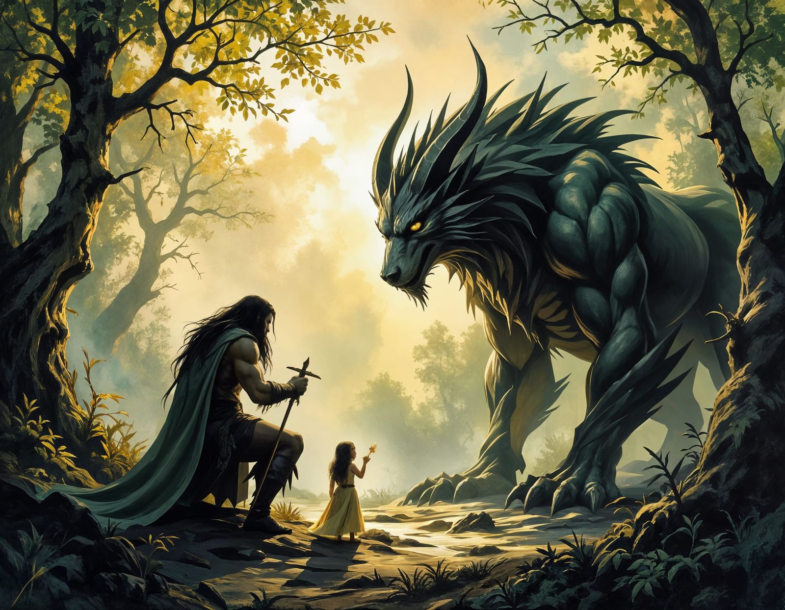 Hellhound and Sprites in Dragons of Tarkir Realm