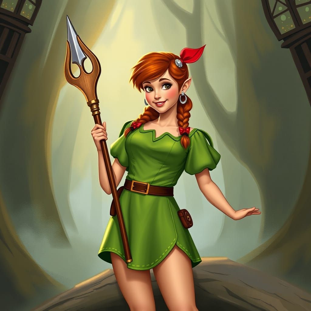 Wendy Darling in Peter Pan Style