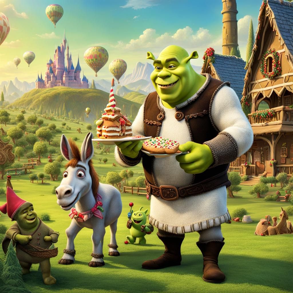 Shrek and Donkey's Alien Picnic Adventure