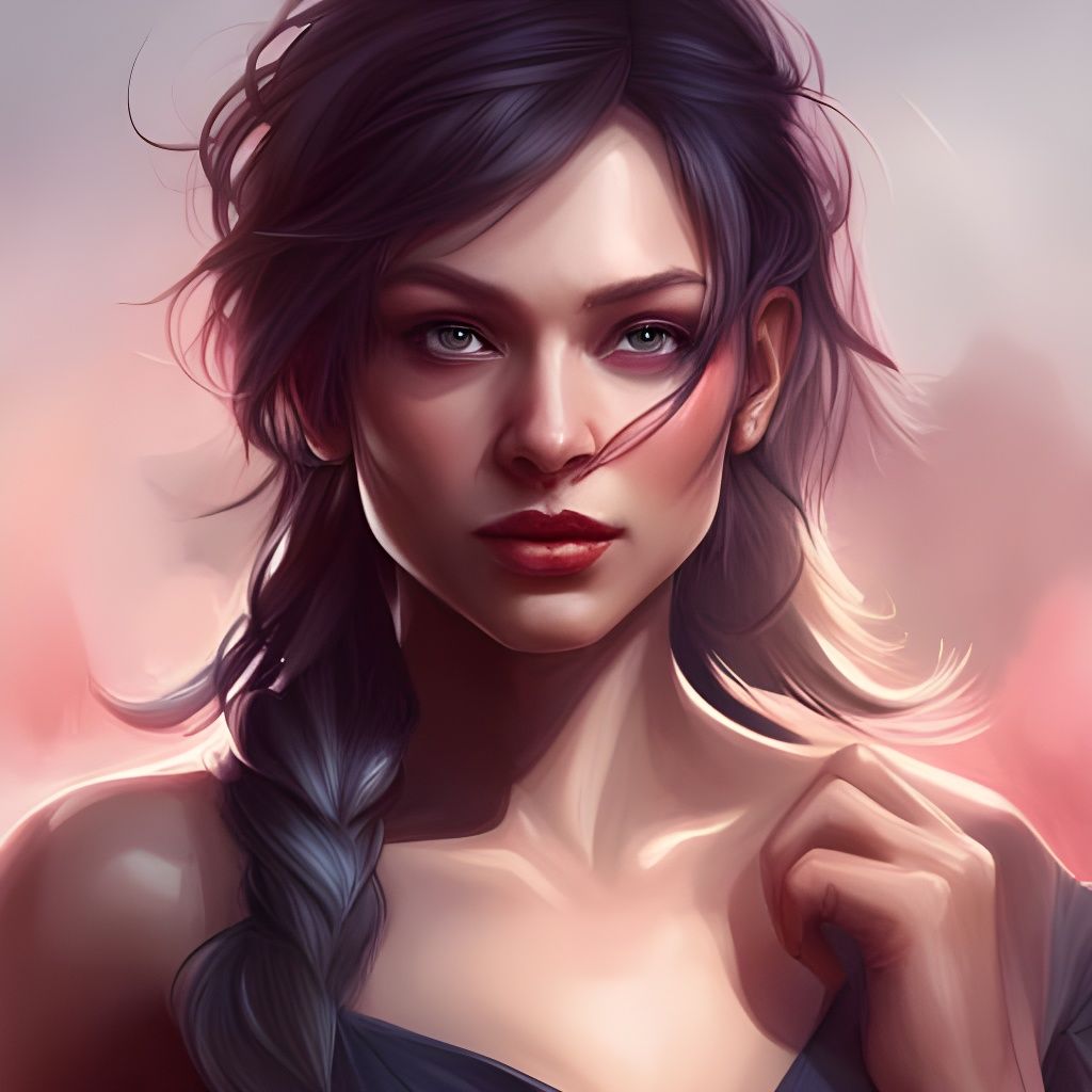 Detailed Portrait with Dynamic Lighting