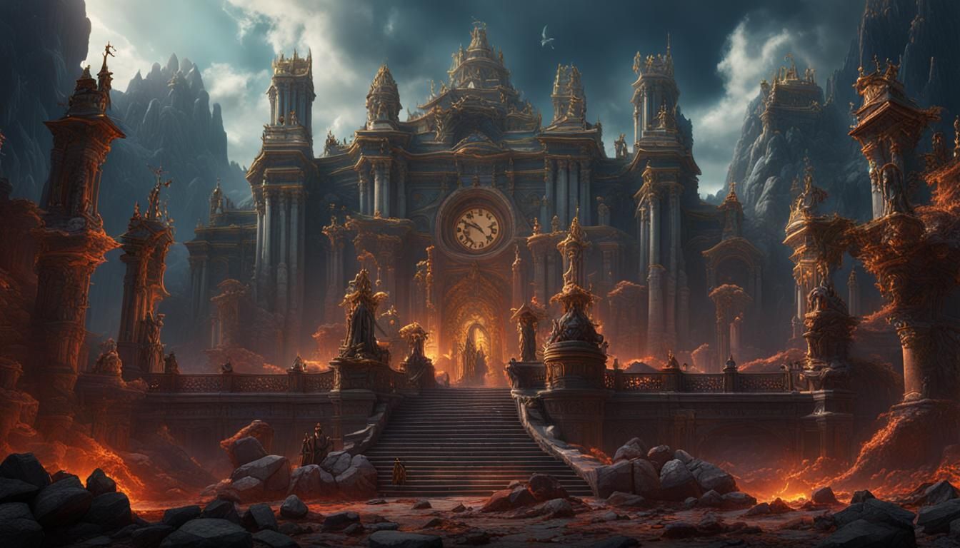 Gods Judgment: Detailed Matte Painting in Unreal Engine