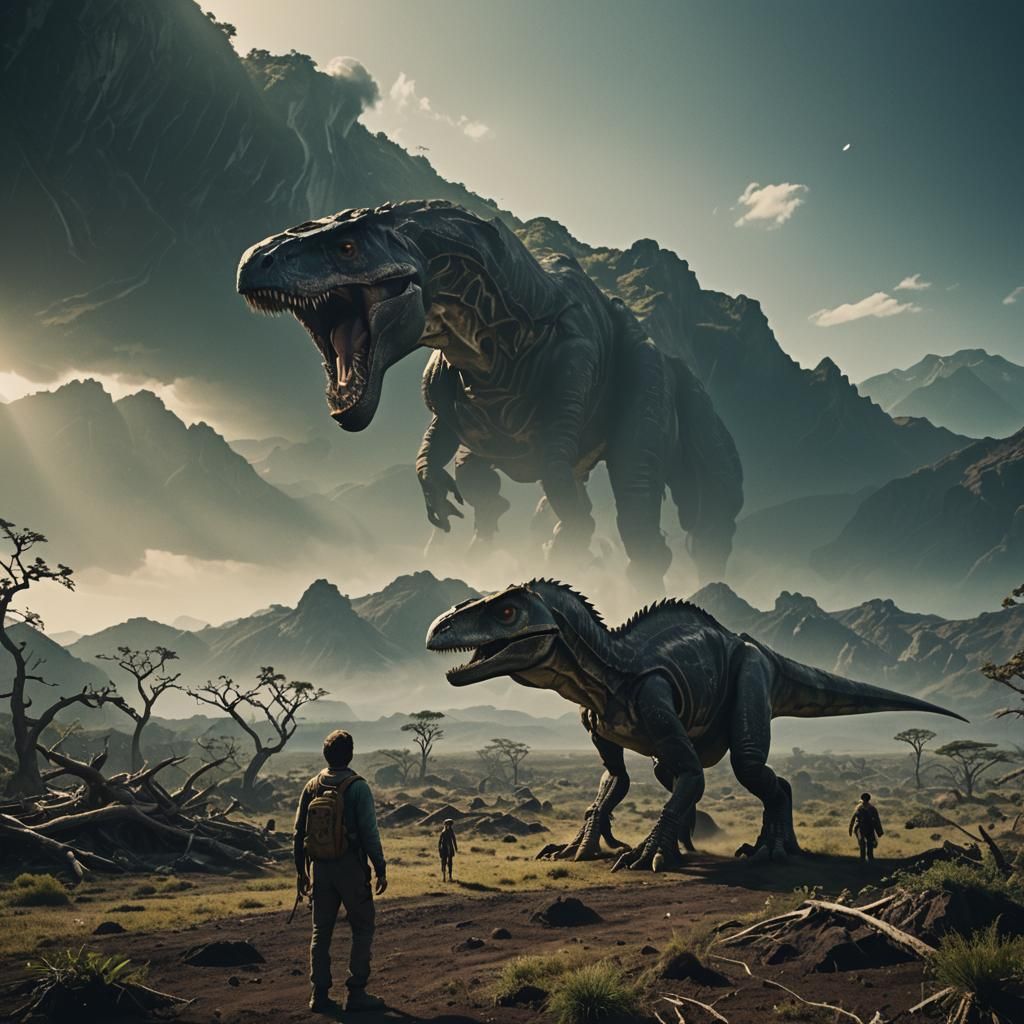 Dramatic Cinematic View of Earth as Home