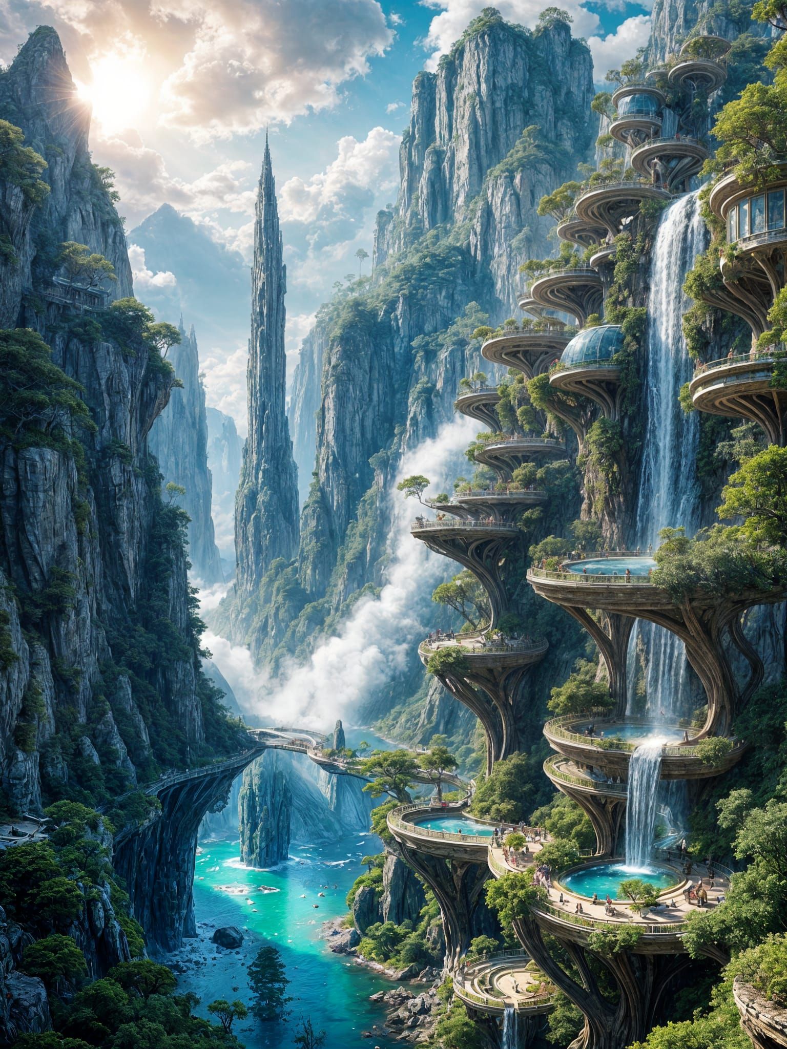 Surreal Kingdom of Impossible Architecture