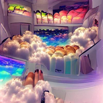 Ethereal Pastel Sky: A Vision of Heaven