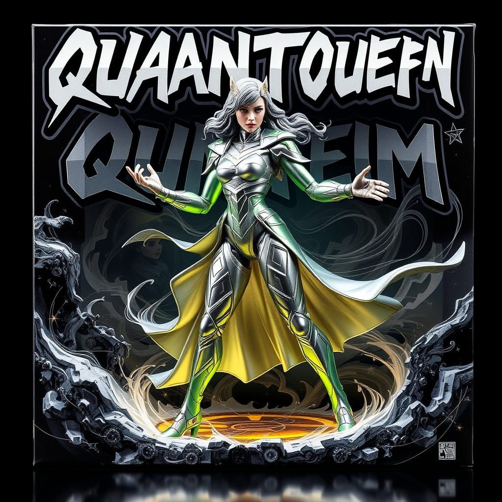 Quantum Queen Collectible Figure in Metallic Box