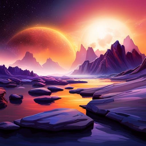 Galactic Merger: A Dazzling Display of Light