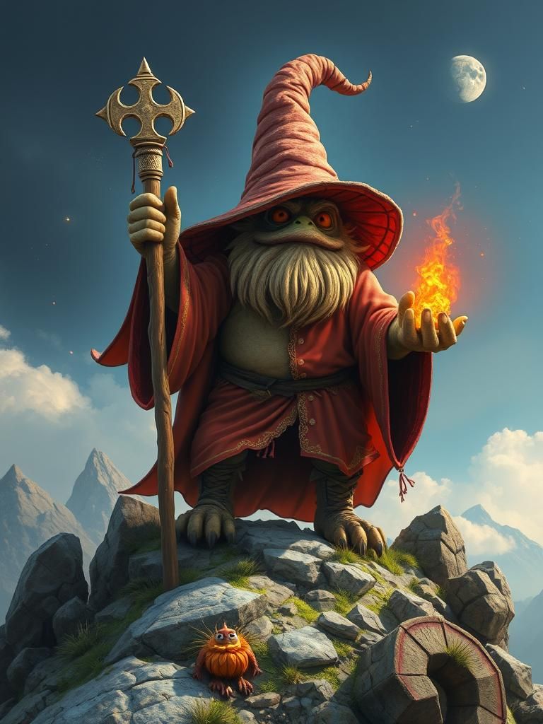 Grand Toad Wizard of the Warty Mountain